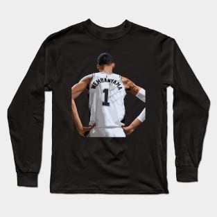 Victor Wembanyama Vector Art Long Sleeve T-Shirt